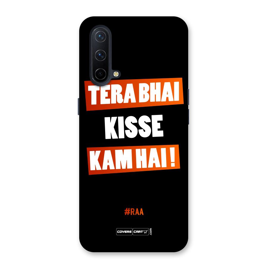 Tera Bhai Raftaar Back Case for OnePlus Nord CE 5G