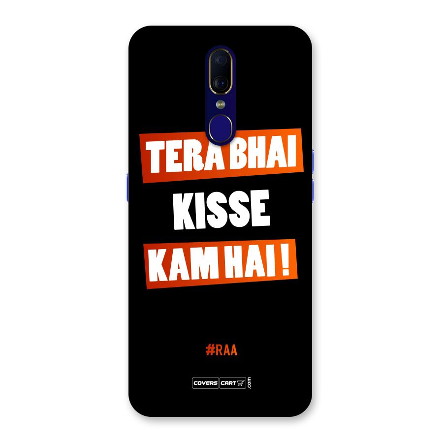 Tera Bhai Raftaar Back Case for Oppo F11