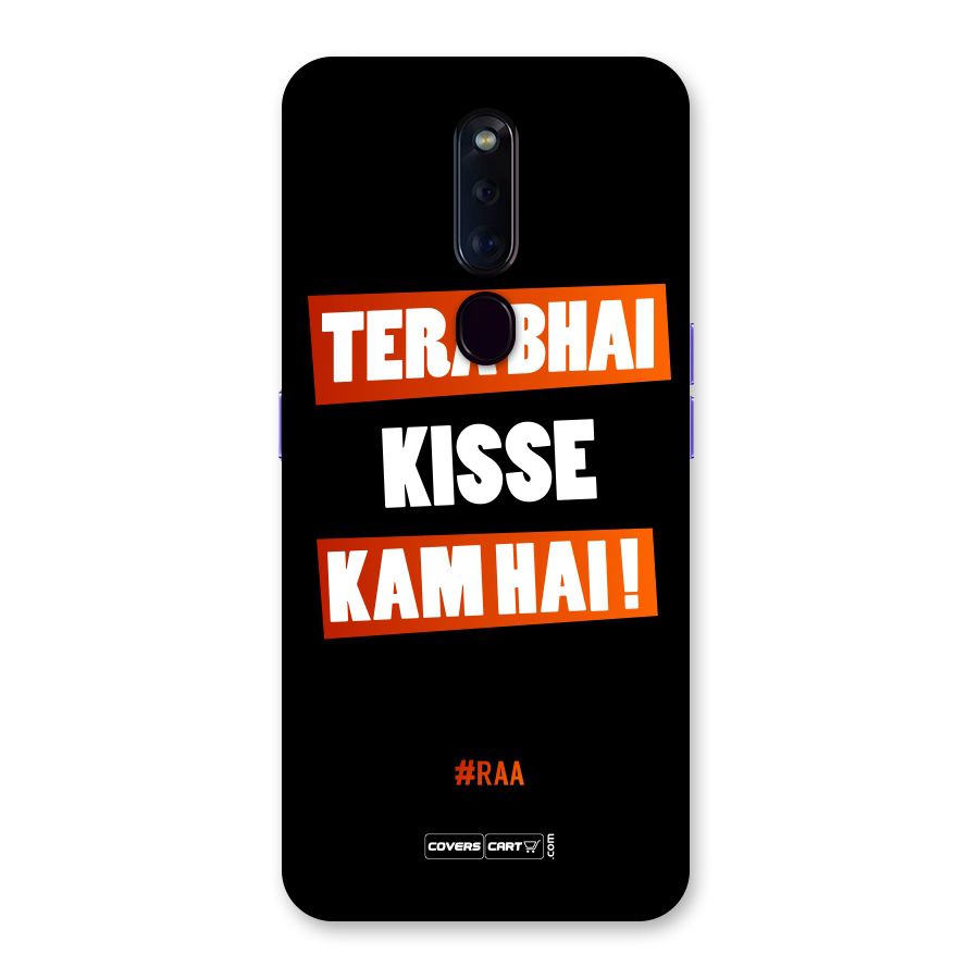 Tera Bhai Raftaar Back Case for Oppo F11 Pro