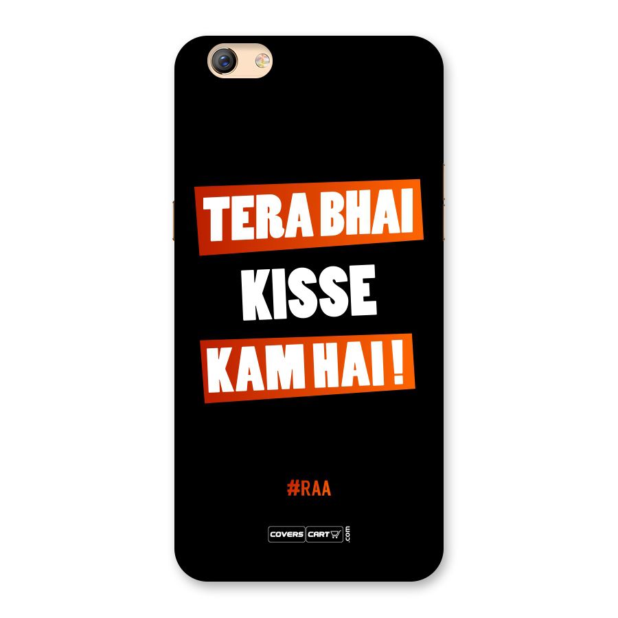 Tera Bhai Raftaar Back Case for Oppo F3 Plus