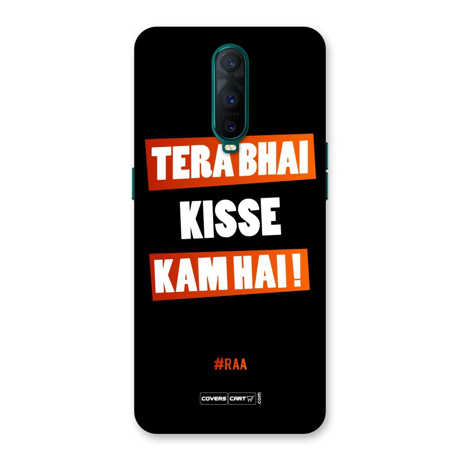 Tera Bhai Raftaar Back Case for Oppo R17 Pro