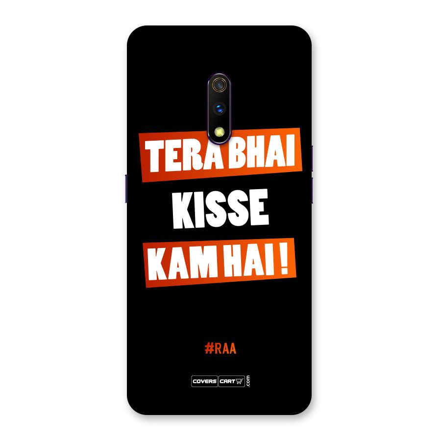 Tera Bhai Raftaar Back Case for Realme X