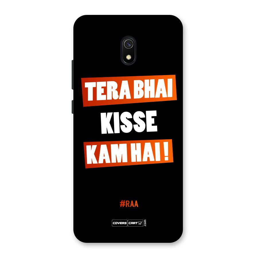 Tera Bhai Raftaar Back Case for Redmi 8A