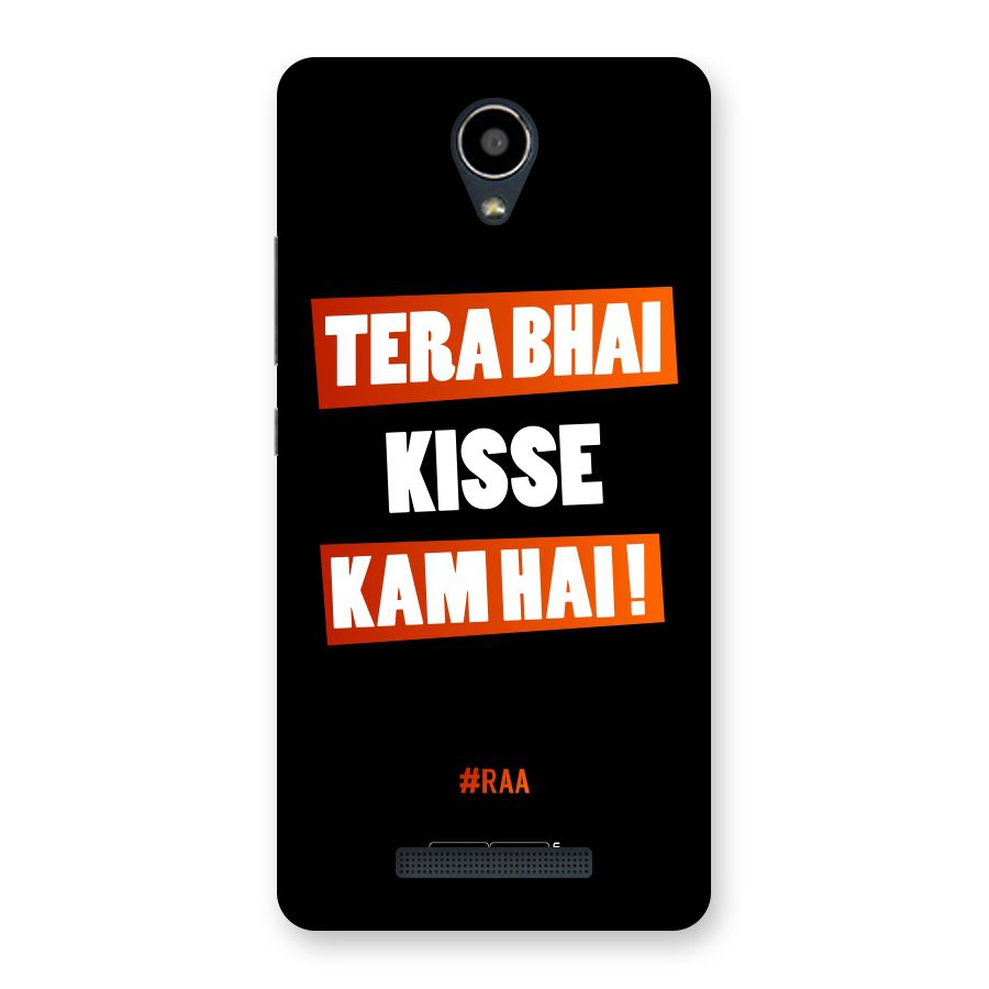 Tera Bhai Raftaar Back Case for Redmi Note 2