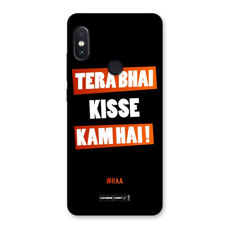 Tera Bhai Raftaar Back Case for Redmi Note 5 Pro