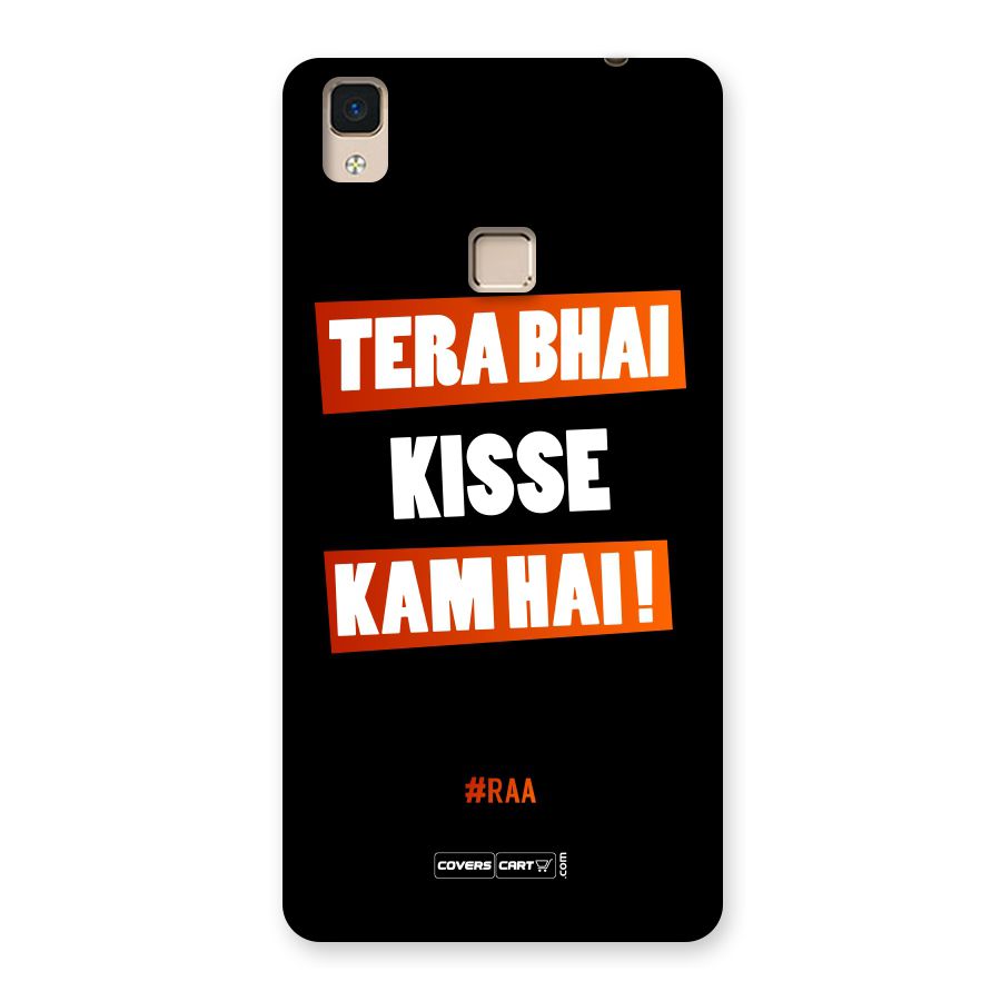 Tera Bhai Raftaar Back Case for V3 Max