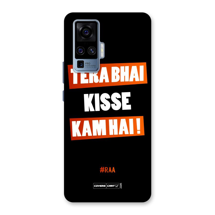 Tera Bhai Raftaar Back Case for Vivo X50 Pro
