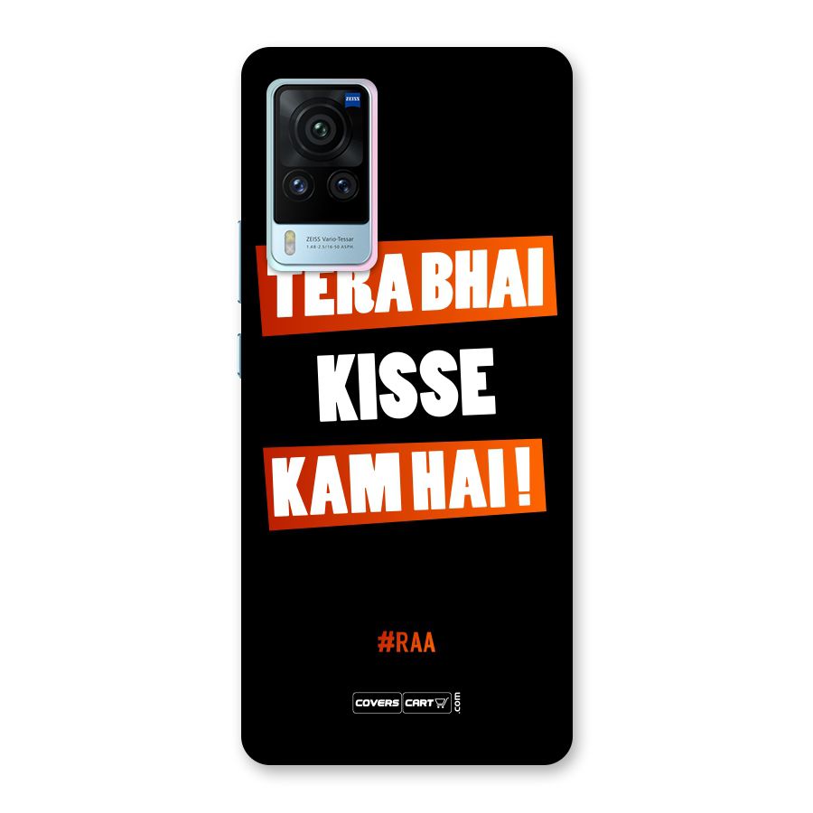 Tera Bhai Raftaar Back Case for Vivo X60 Pro