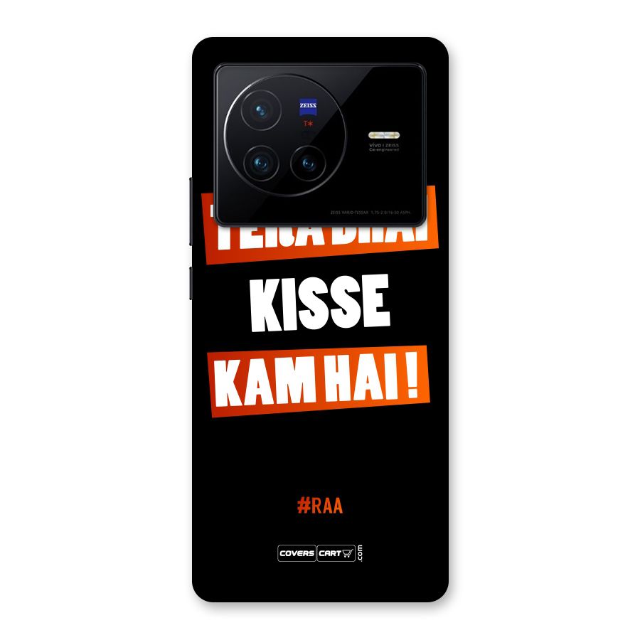 Tera Bhai Raftaar Back Case for Vivo X80