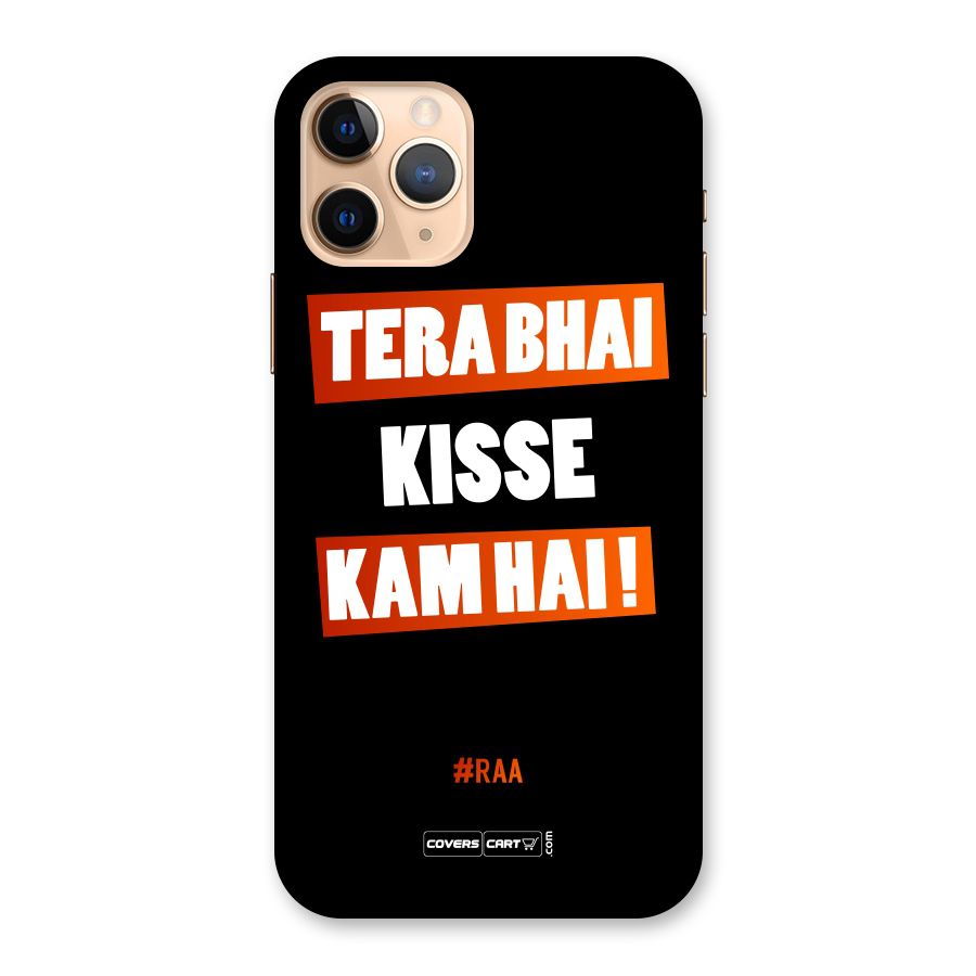 Tera Bhai Raftaar Back Case for iPhone 11 Pro