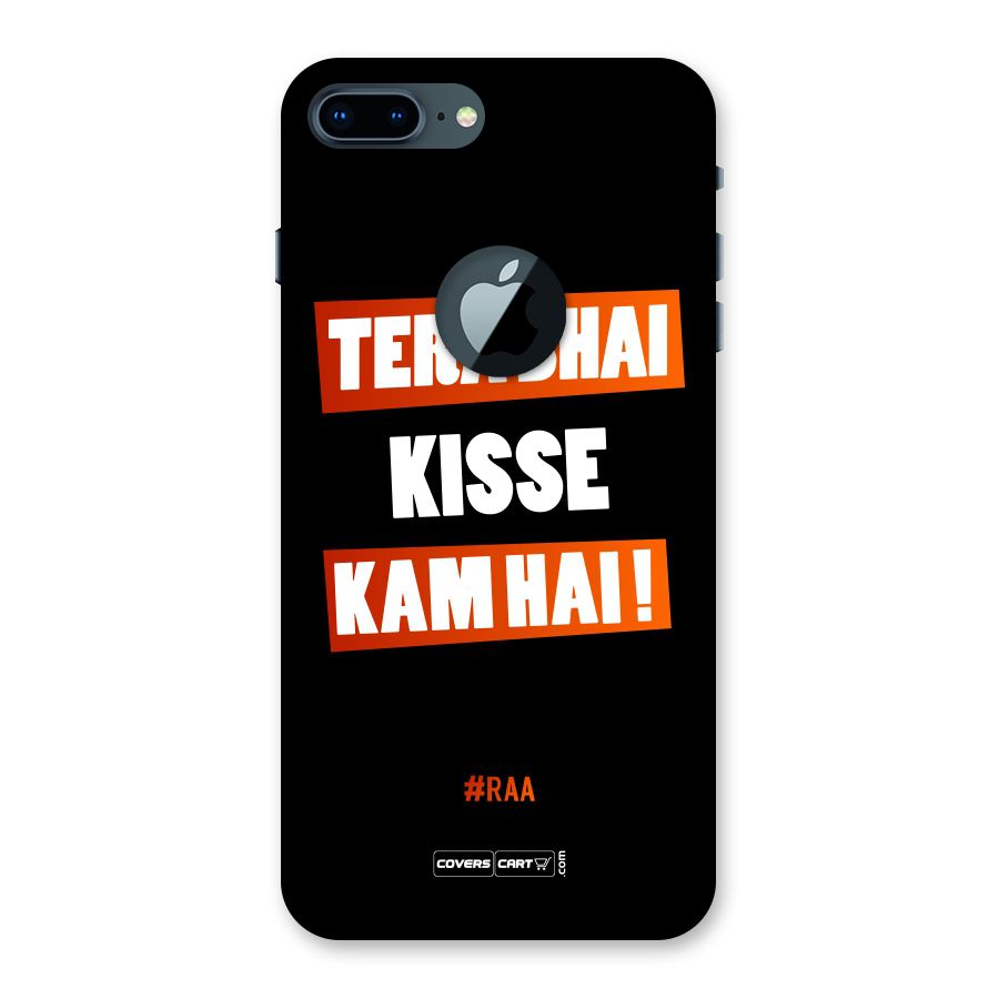 Tera Bhai Raftaar Back Case for iPhone 7 Plus Logo Cut