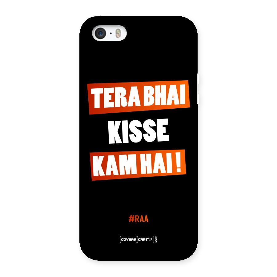 Tera Bhai Raftaar Back Case for iPhone SE