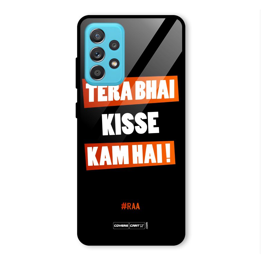 Tera Bhai Raftaar Glass Back Case for Galaxy A52s 5G