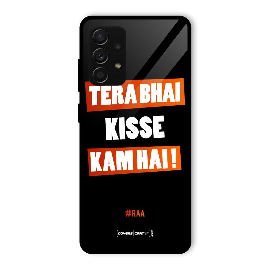 Tera Bhai Raftaar Glass Back Case for Galaxy A53 5G