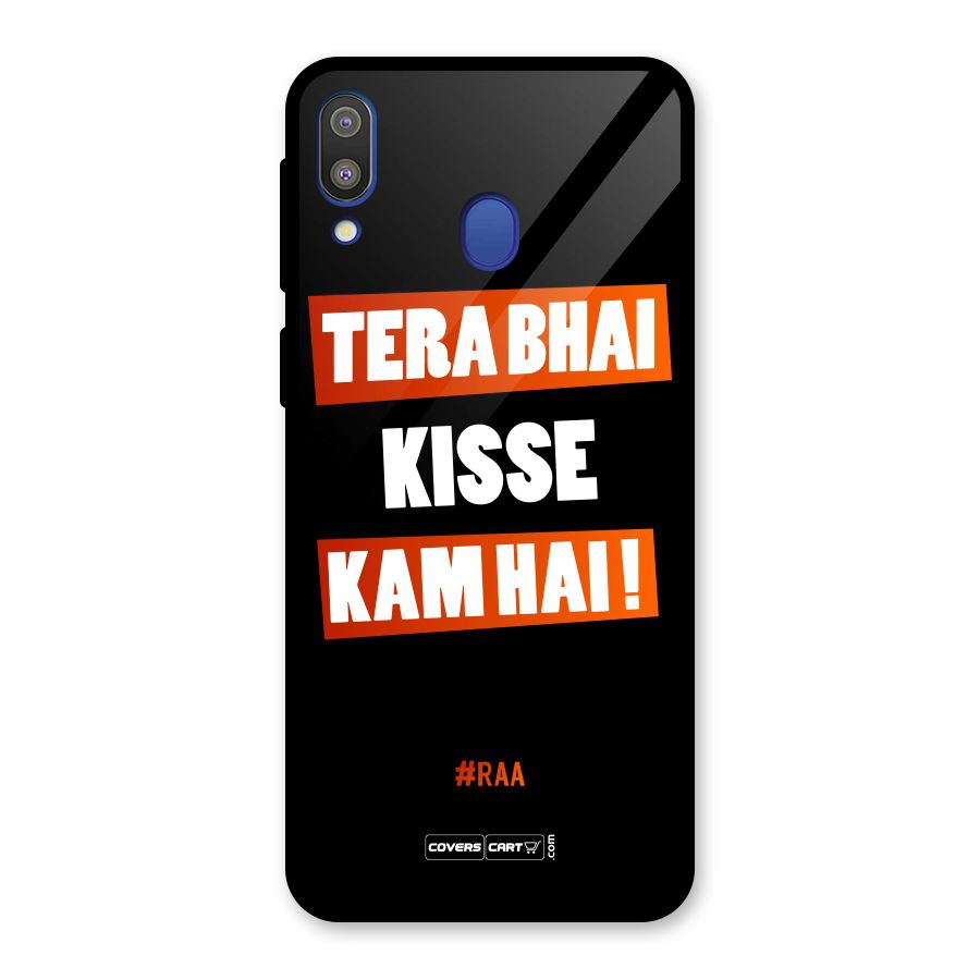 Tera Bhai Raftaar Glass Back Case for Galaxy M20