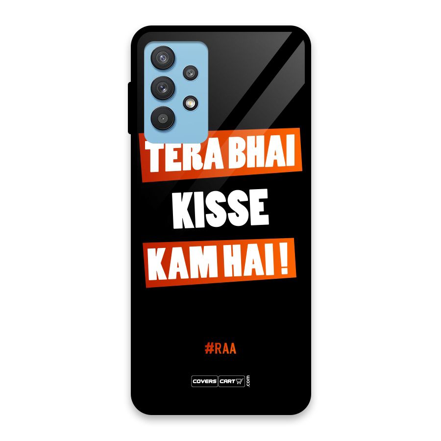 Tera Bhai Raftaar Glass Back Case for Galaxy M32 5G