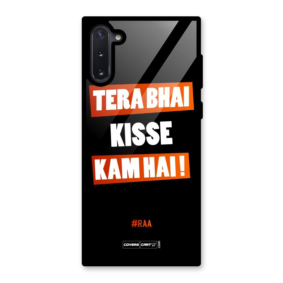 Tera Bhai Raftaar Glass Back Case for Galaxy Note 10
