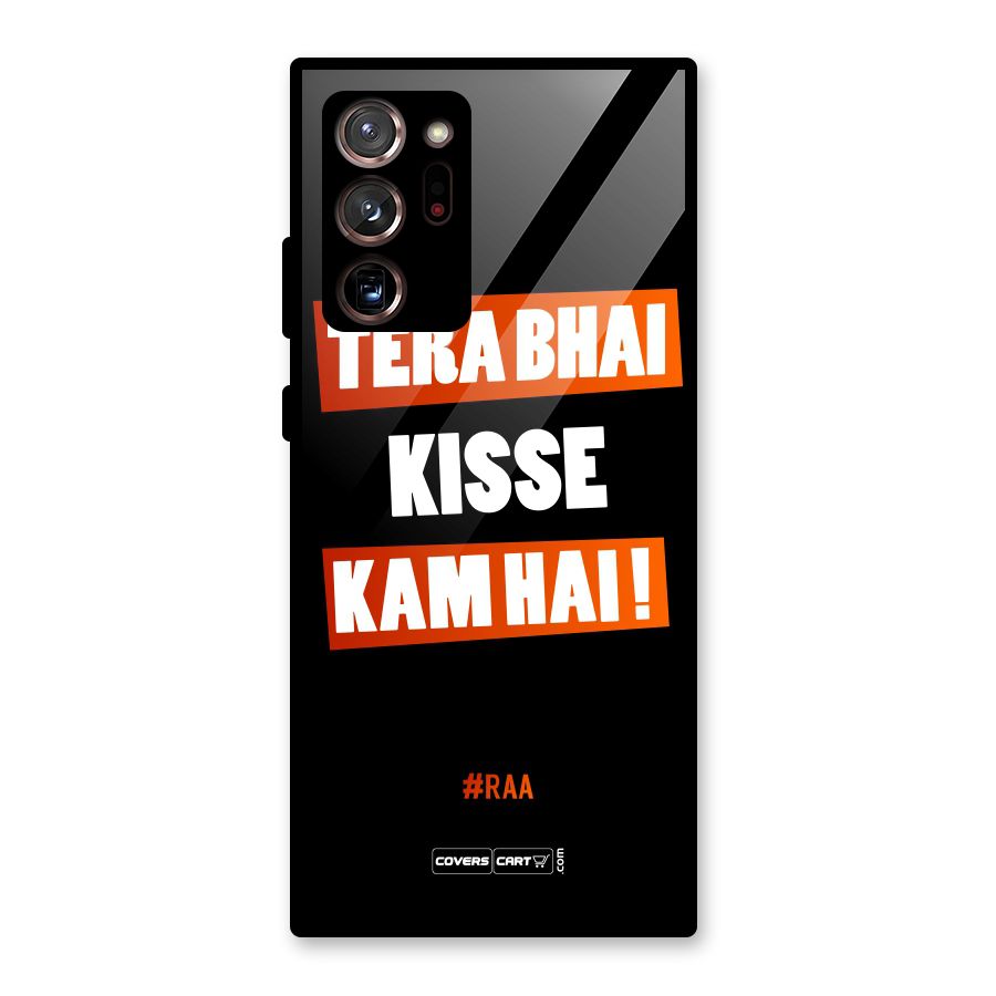 Tera Bhai Raftaar Glass Back Case for Galaxy Note 20 Ultra
