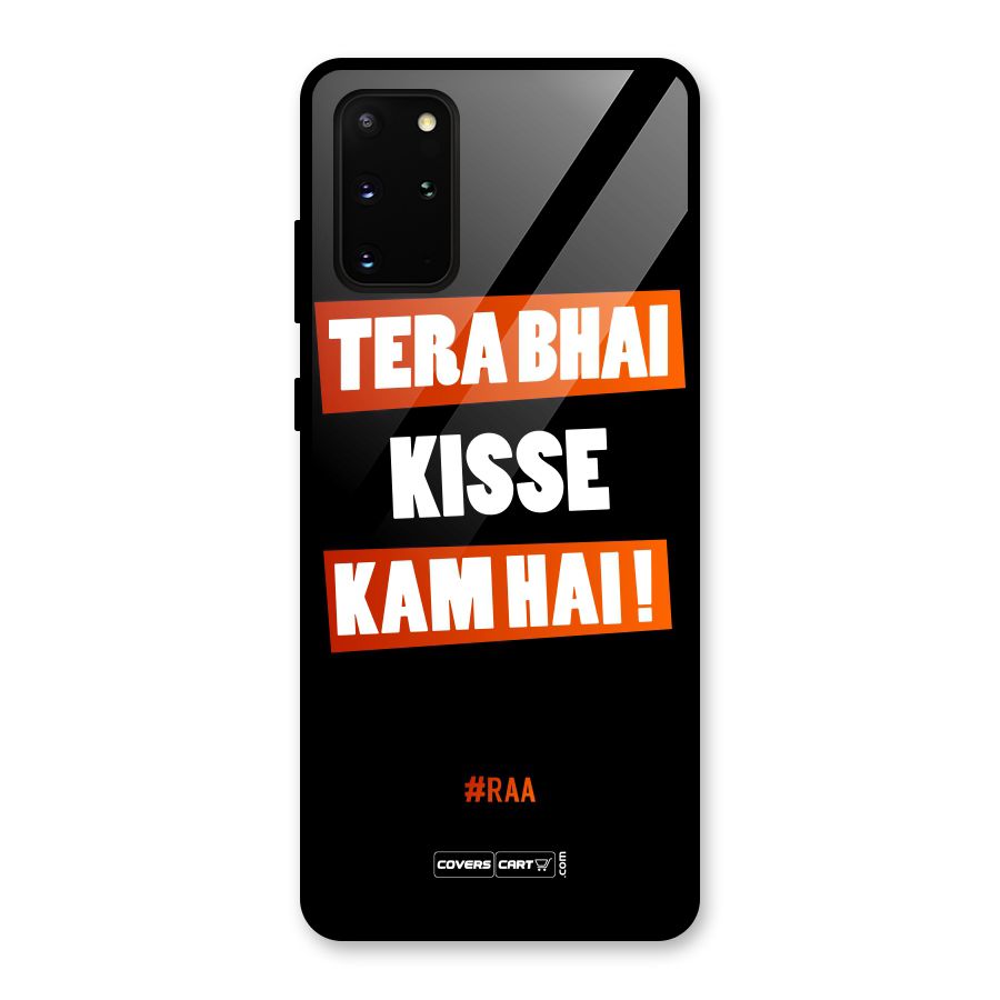 Tera Bhai Raftaar Glass Back Case for Galaxy S20 Plus