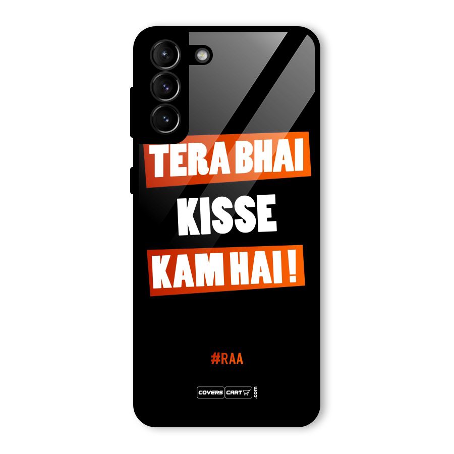 Tera Bhai Raftaar Glass Back Case for Galaxy S21 Plus