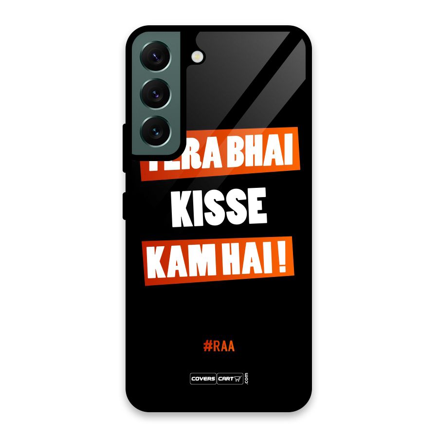 Tera Bhai Raftaar Glass Back Case for Galaxy S22 5G