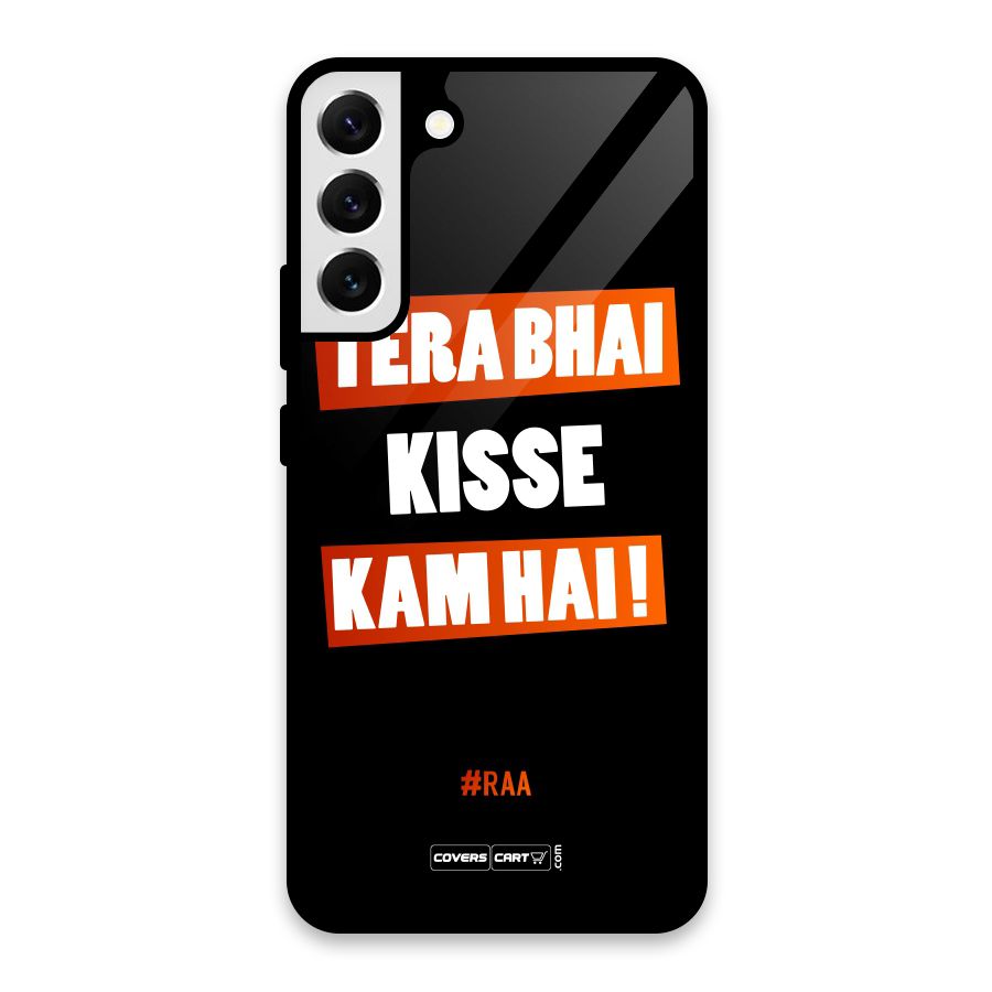 Tera Bhai Raftaar Glass Back Case for Galaxy S22 Plus 5G
