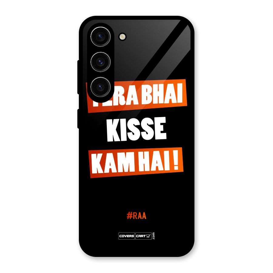 Tera Bhai Raftaar Glass Back Case for Galaxy S23
