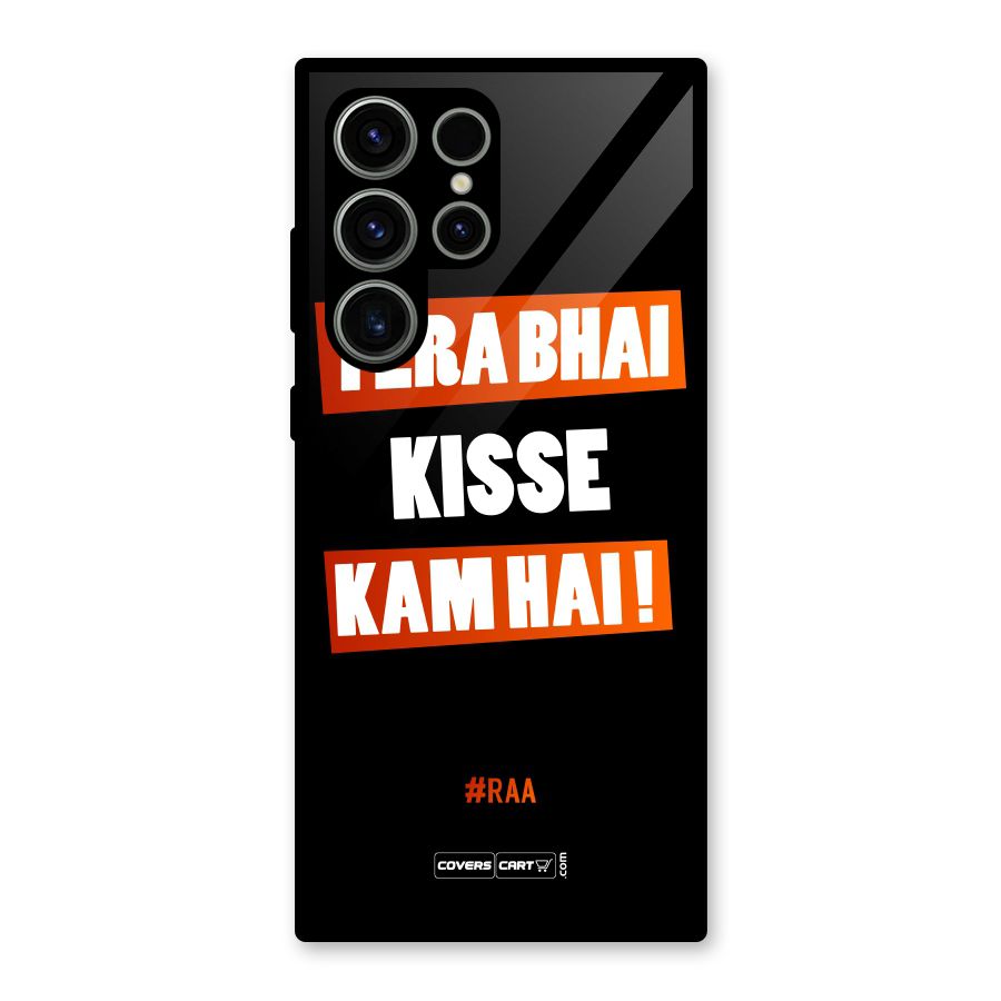 Tera Bhai Raftaar Glass Back Case for Galaxy S23 Ultra