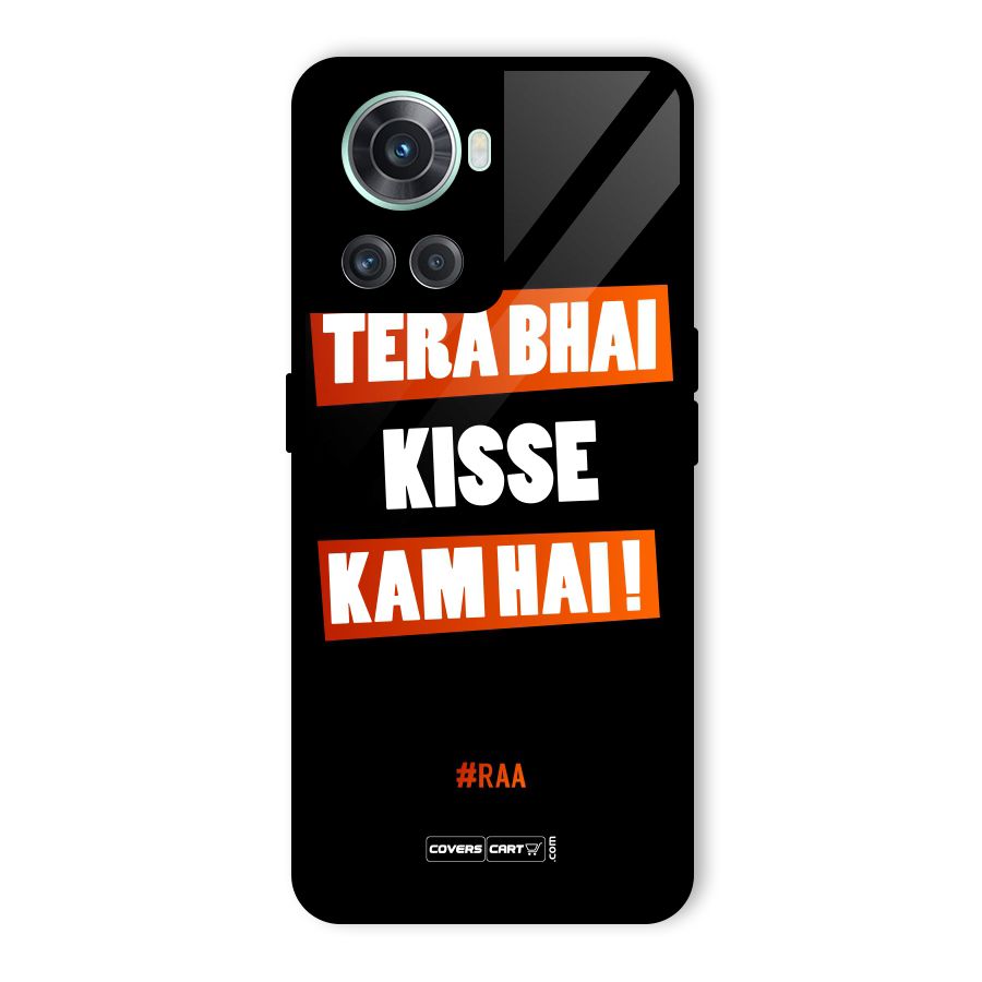 Tera Bhai Raftaar Glass Back Case for OnePlus 10R