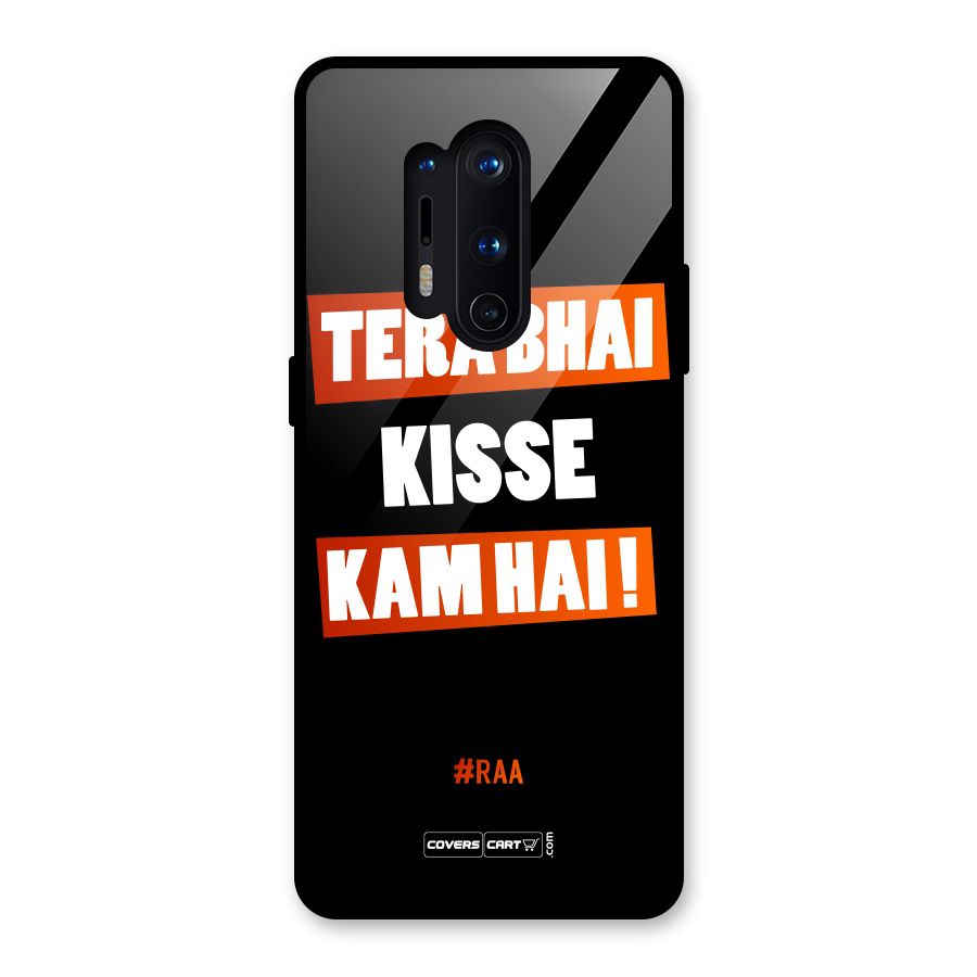 Tera Bhai Raftaar Glass Back Case for OnePlus 8 Pro