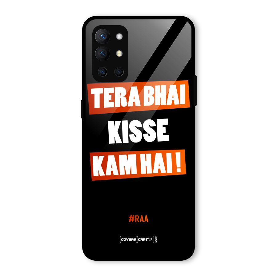 Tera Bhai Raftaar Glass Back Case for OnePlus 9R