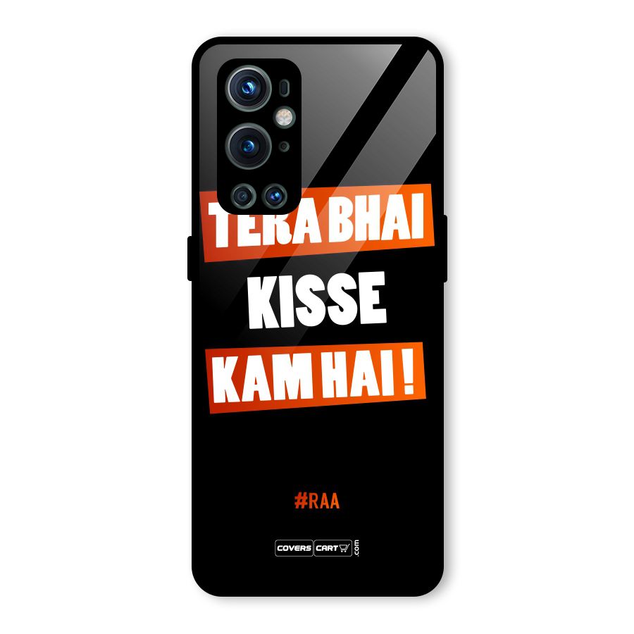 Tera Bhai Raftaar Glass Back Case for OnePlus 9 Pro