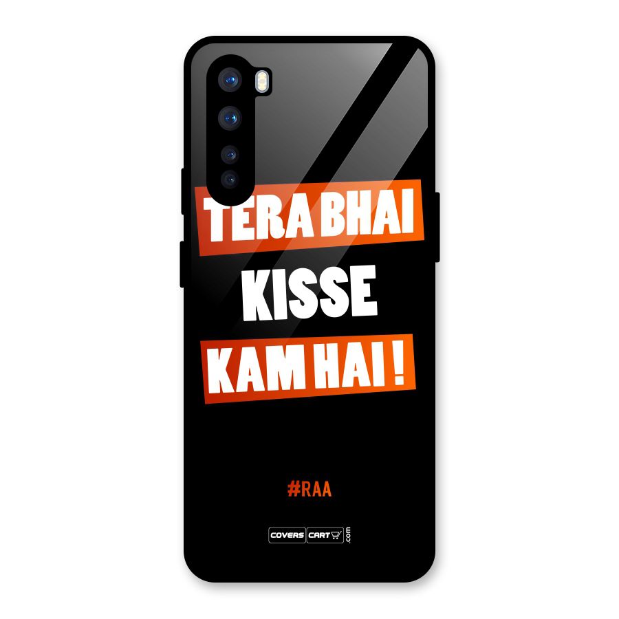 Tera Bhai Raftaar Glass Back Case for OnePlus Nord