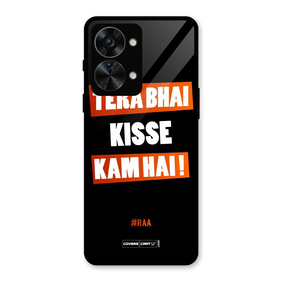 Tera Bhai Raftaar Glass Back Case for OnePlus Nord 2T