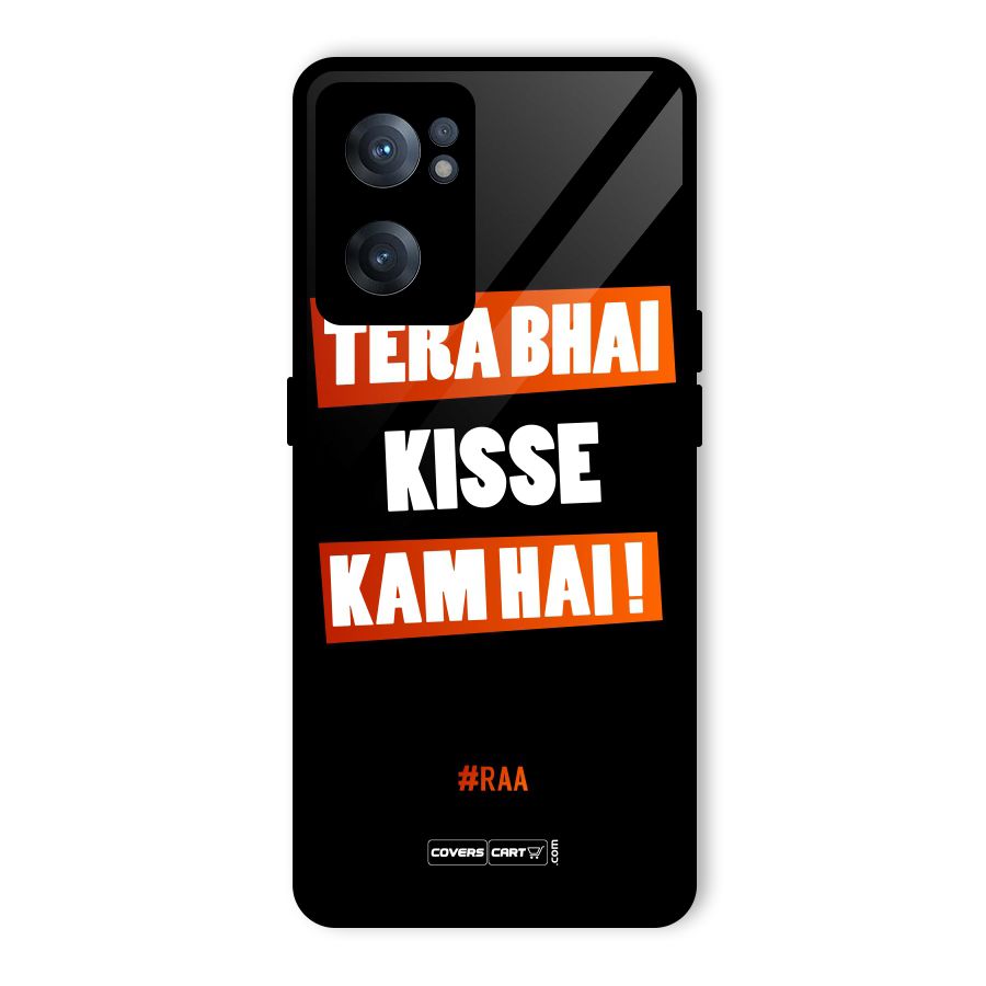 Tera Bhai Raftaar Glass Back Case for OnePlus Nord CE 2 5G