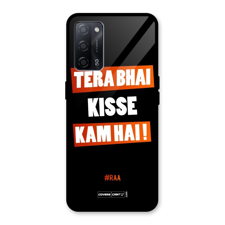 Tera Bhai Raftaar Glass Back Case for Oppo A53s 5G