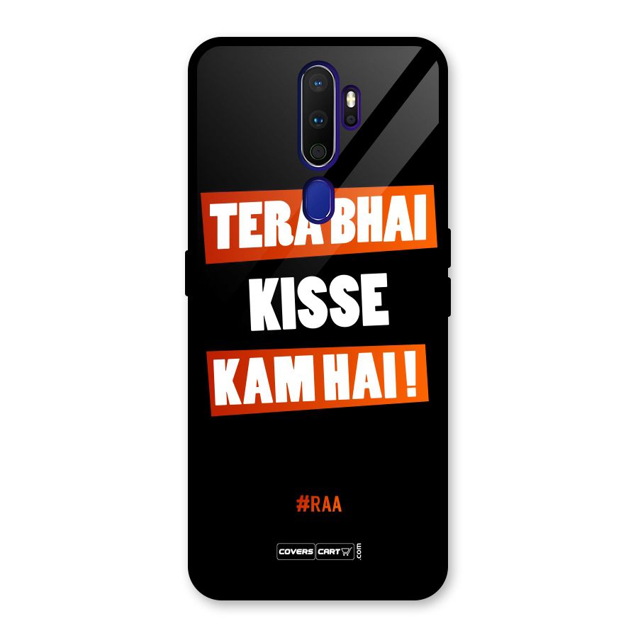 Tera Bhai Raftaar Glass Back Case for Oppo A9 (2020)