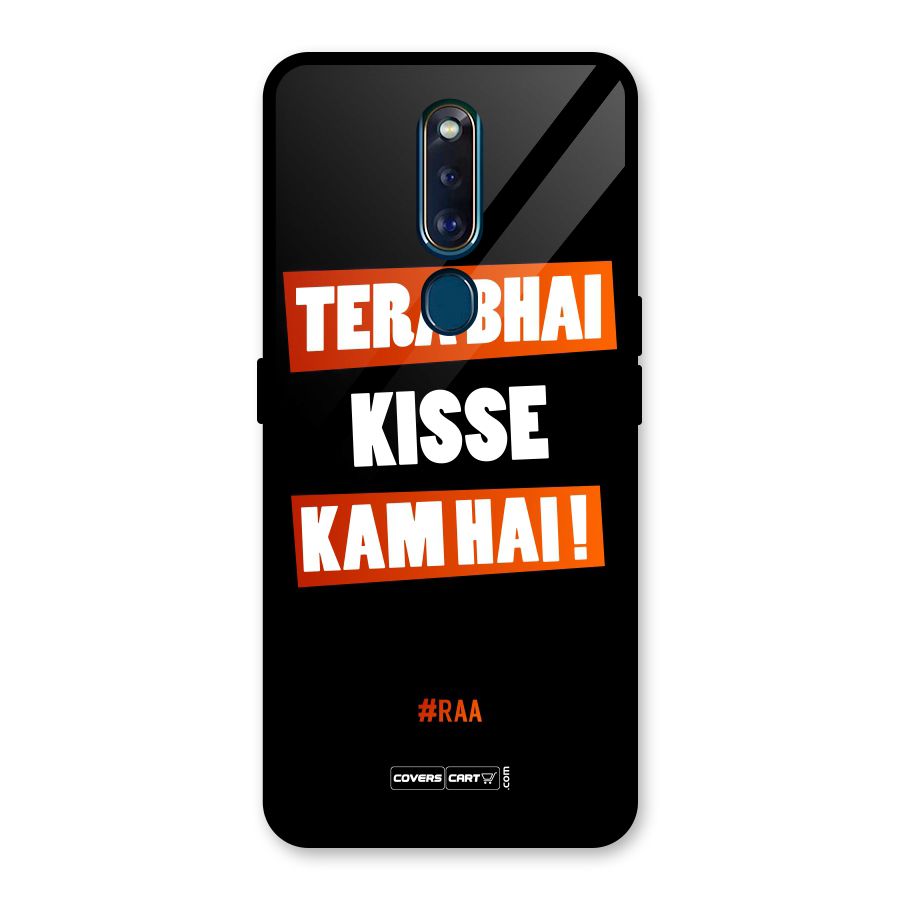 Tera Bhai Raftaar Glass Back Case for Oppo F11 Pro