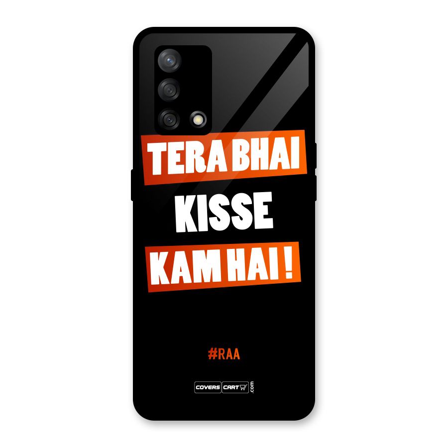 Tera Bhai Raftaar Glass Back Case for Oppo F19