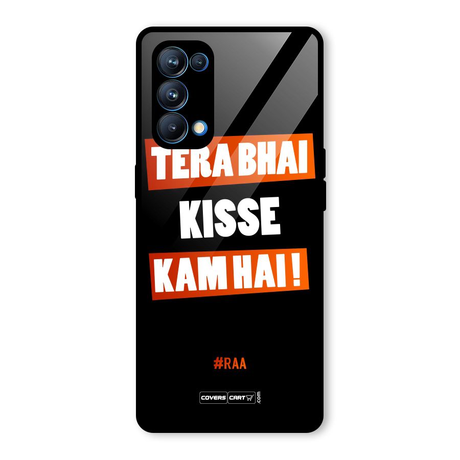 Tera Bhai Raftaar Glass Back Case for Oppo Reno5 Pro 5G