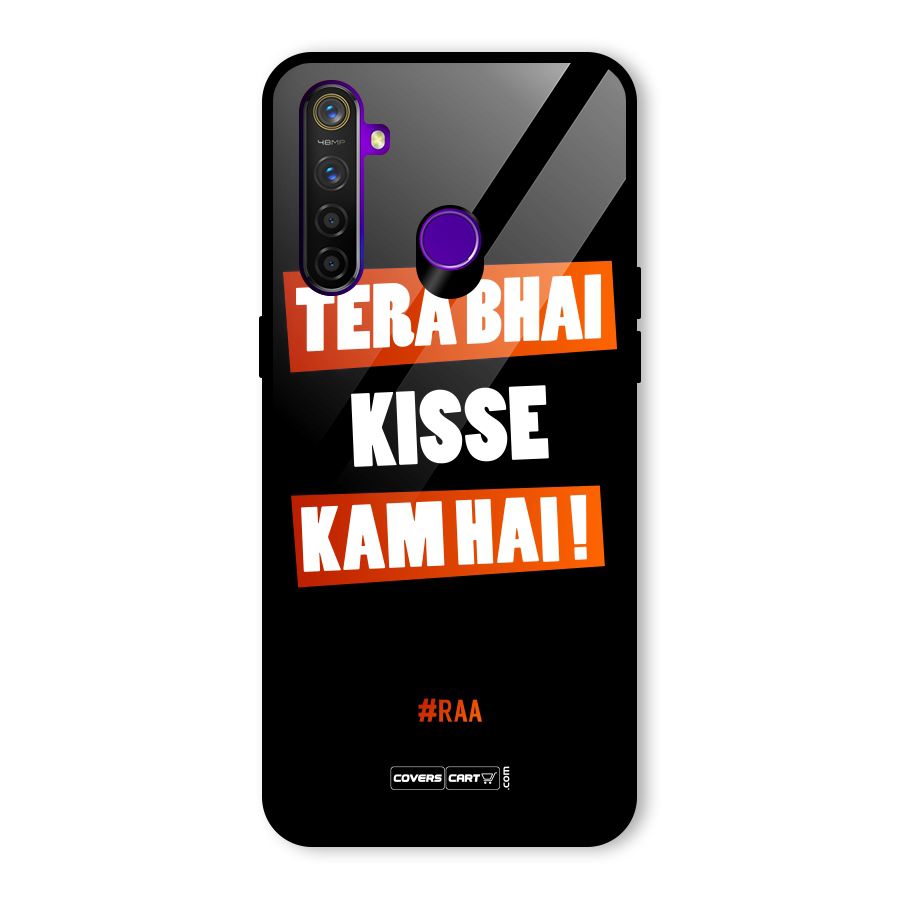 Tera Bhai Raftaar Glass Back Case for Realme 5 Pro