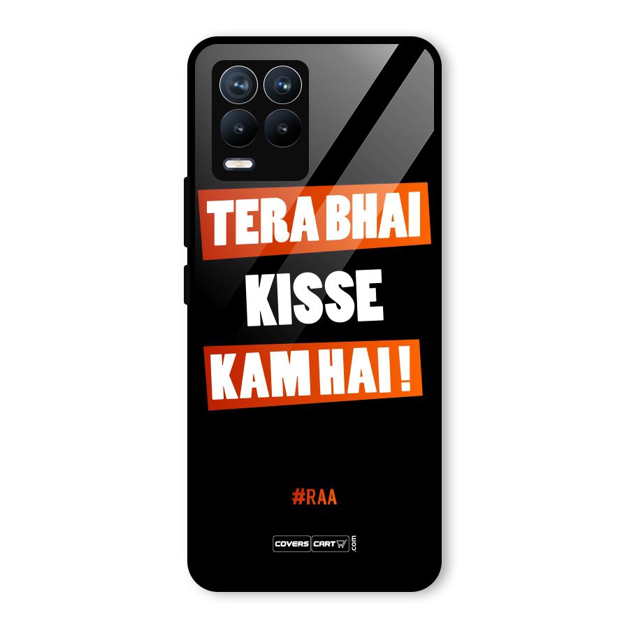 Tera Bhai Raftaar Glass Back Case for Realme 8 Pro
