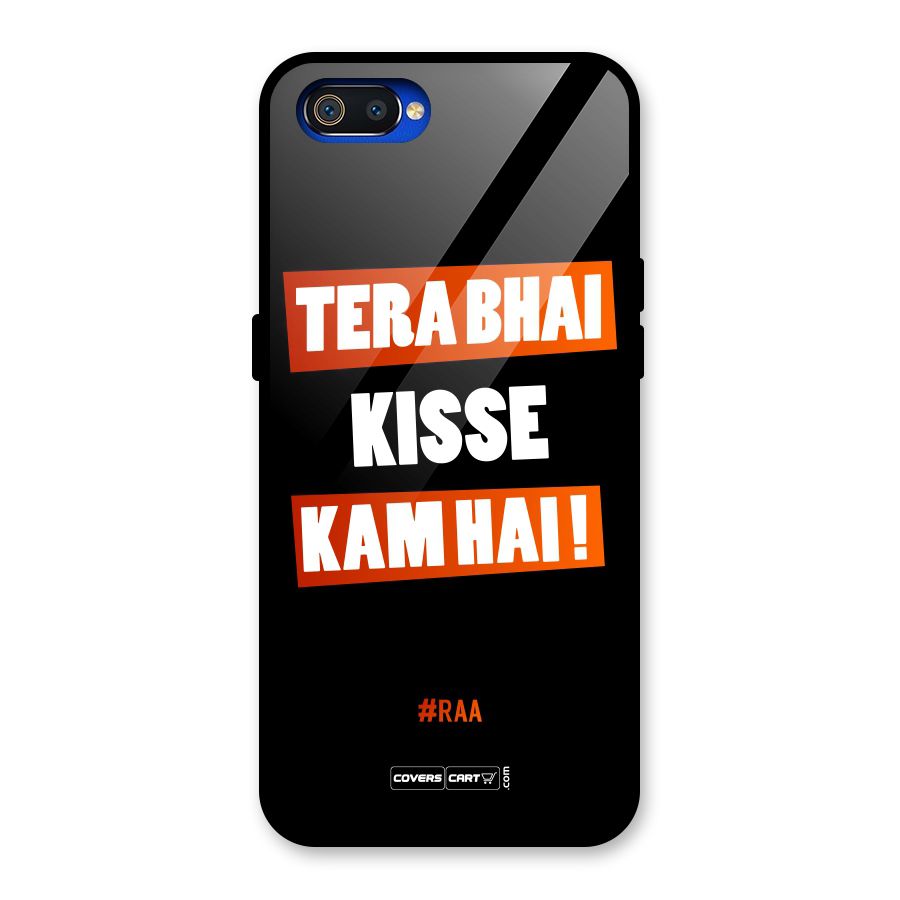 Tera Bhai Raftaar Glass Back Case for Realme C2