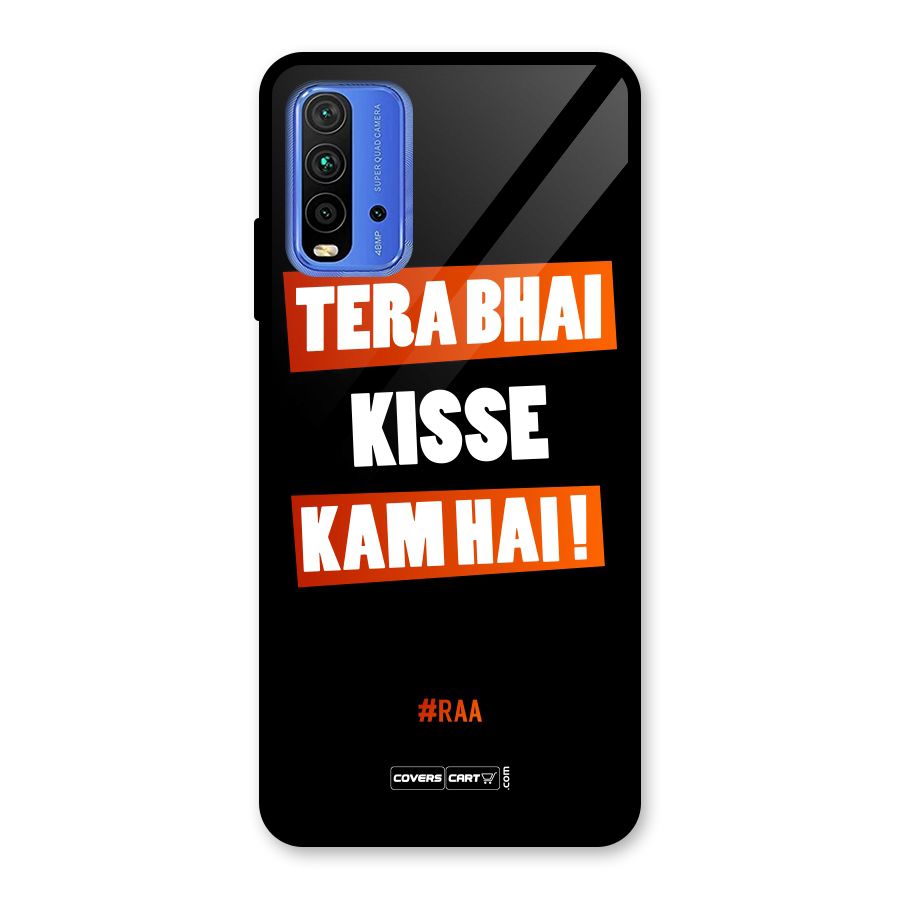 Tera Bhai Raftaar Glass Back Case for Redmi 9 Power