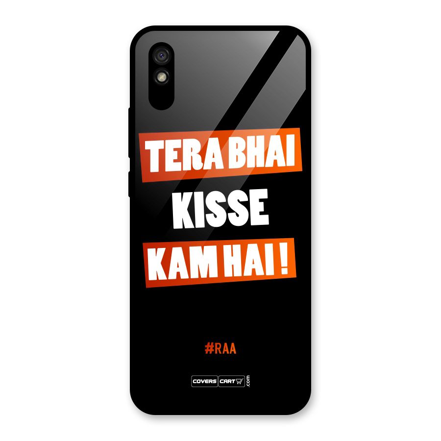 Tera Bhai Raftaar Glass Back Case for Redmi 9i