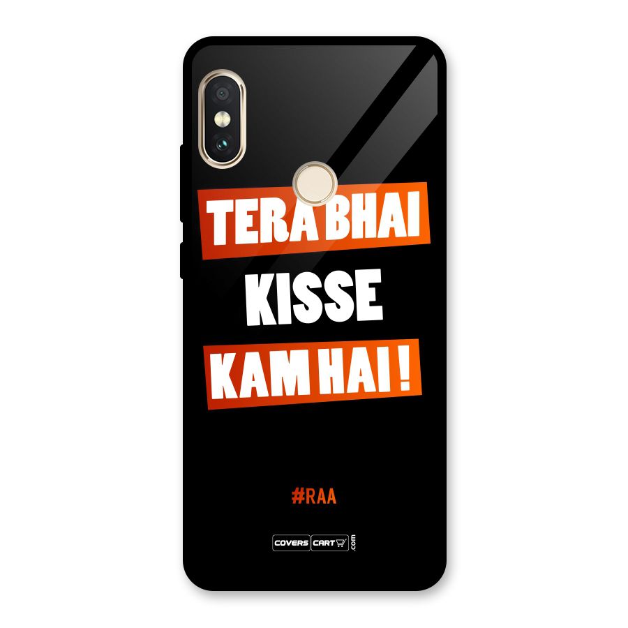 Tera Bhai Raftaar Glass Back Case for Redmi Note 5 Pro