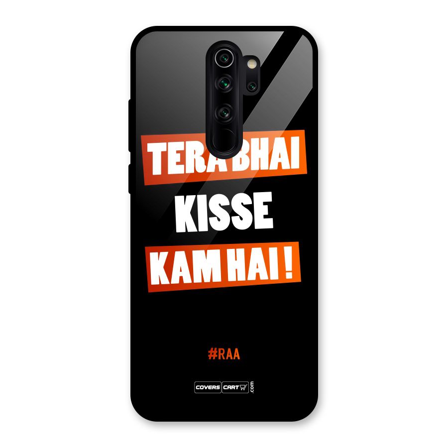 Tera Bhai Raftaar Glass Back Case for Redmi Note 8 Pro