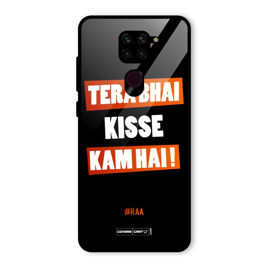 Tera Bhai Raftaar Glass Back Case for Redmi Note 9
