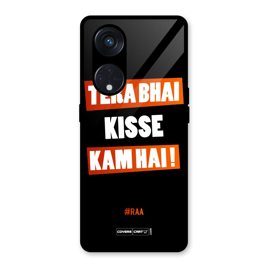 Tera Bhai Raftaar Glass Back Case for Reno8 T 5G