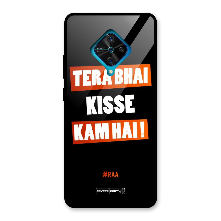 Tera Bhai Raftaar Glass Back Case for Vivo S1 Pro